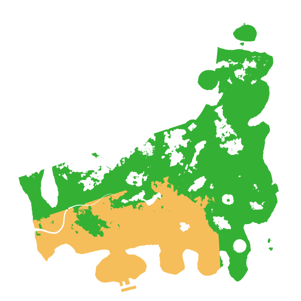 Biome Rust Map: Procedural Map, Size: 4000, Seed: 1903963028