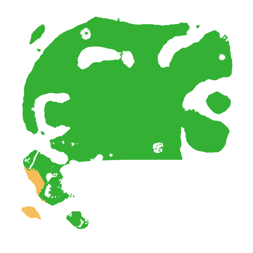 Biome Rust Map: Procedural Map, Size: 3500, Seed: 1918430551