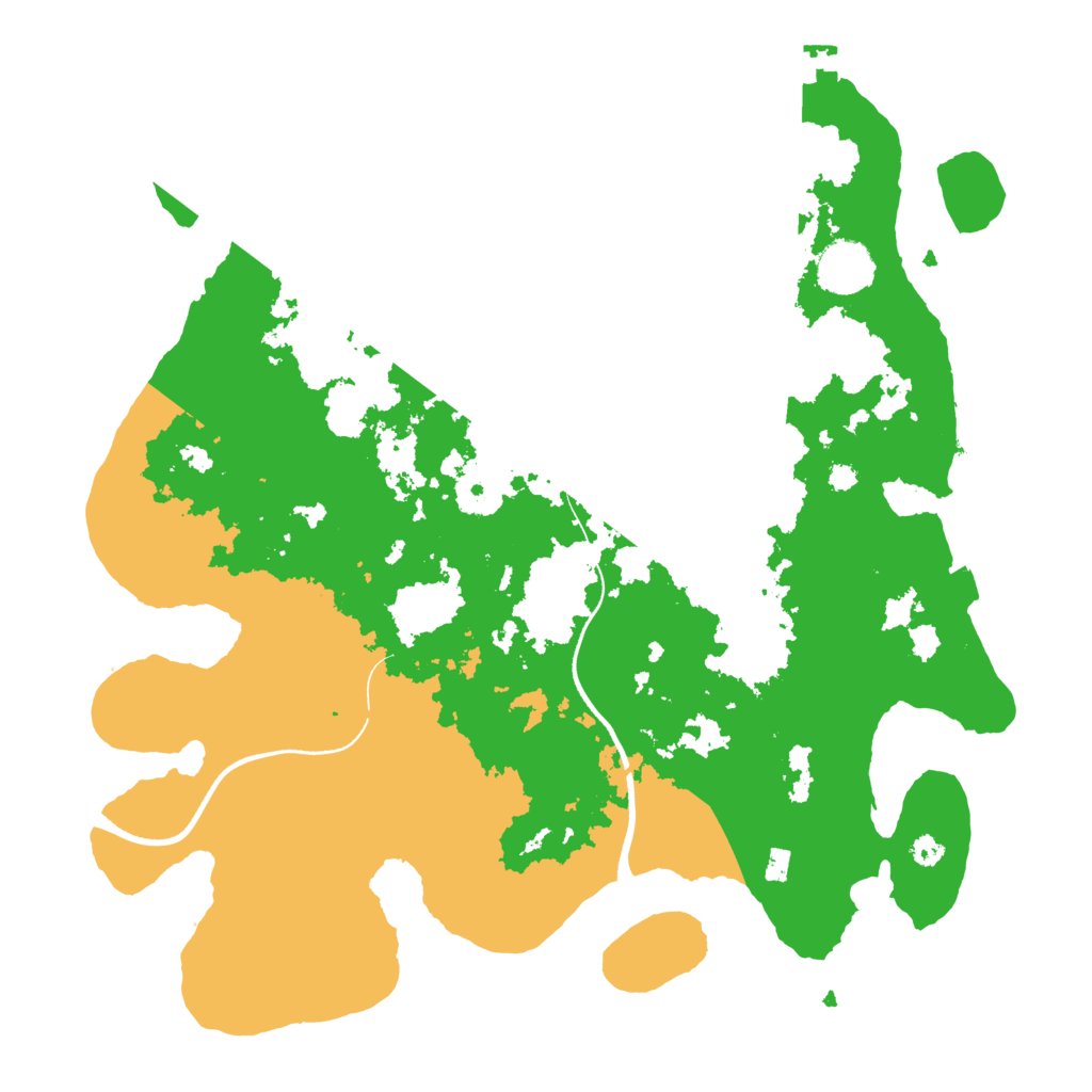 Biome Rust Map: Procedural Map, Size: 3550, Seed: 1671136770