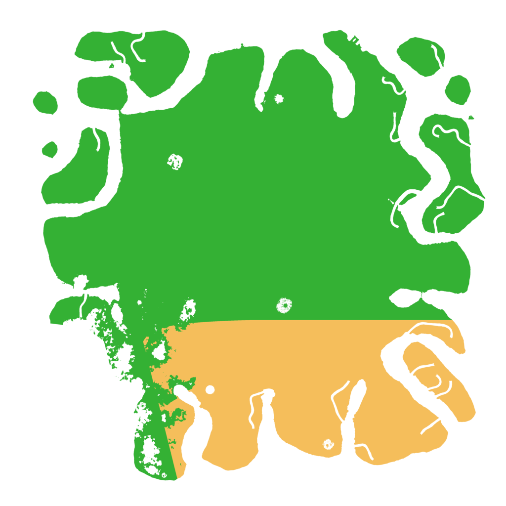 Biome Rust Map: Procedural Map, Size: 5000, Seed: 11551707