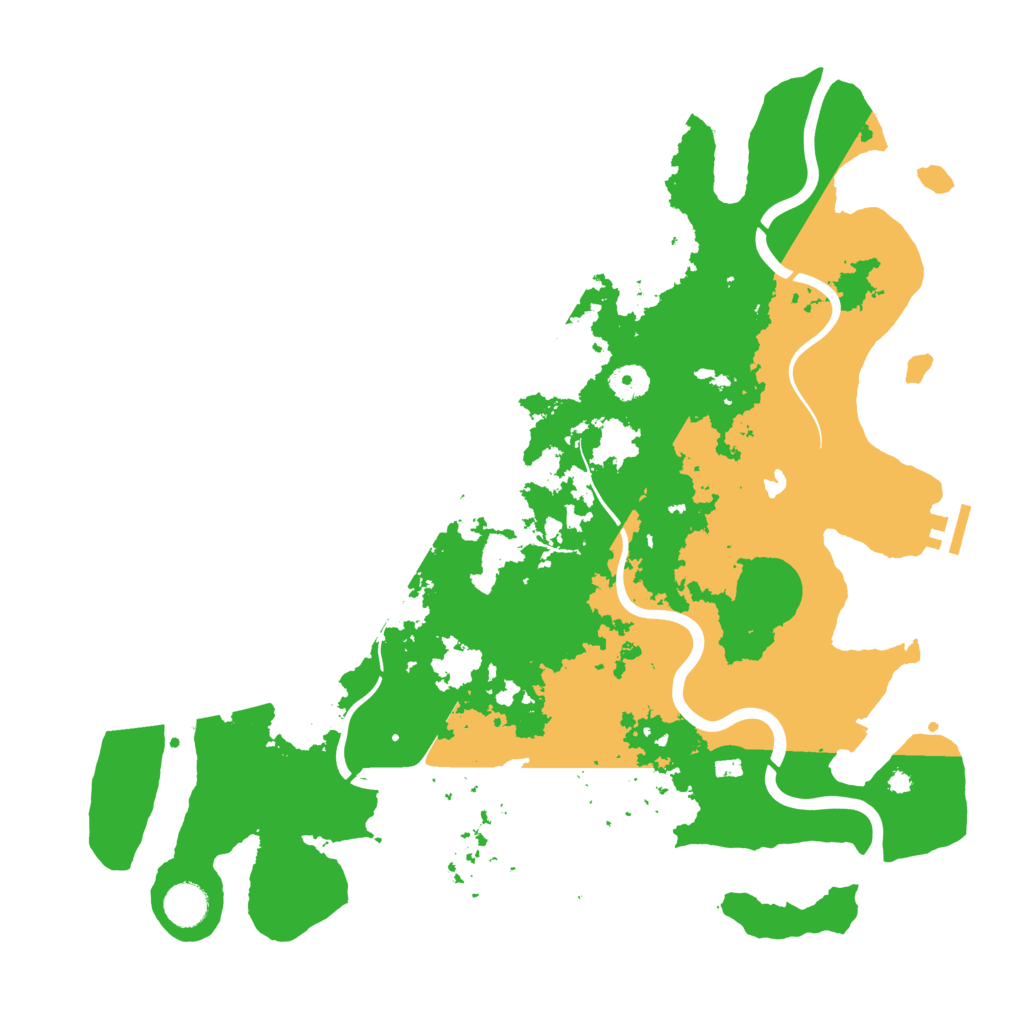 Biome Rust Map: Procedural Map, Size: 4100, Seed: 25641675