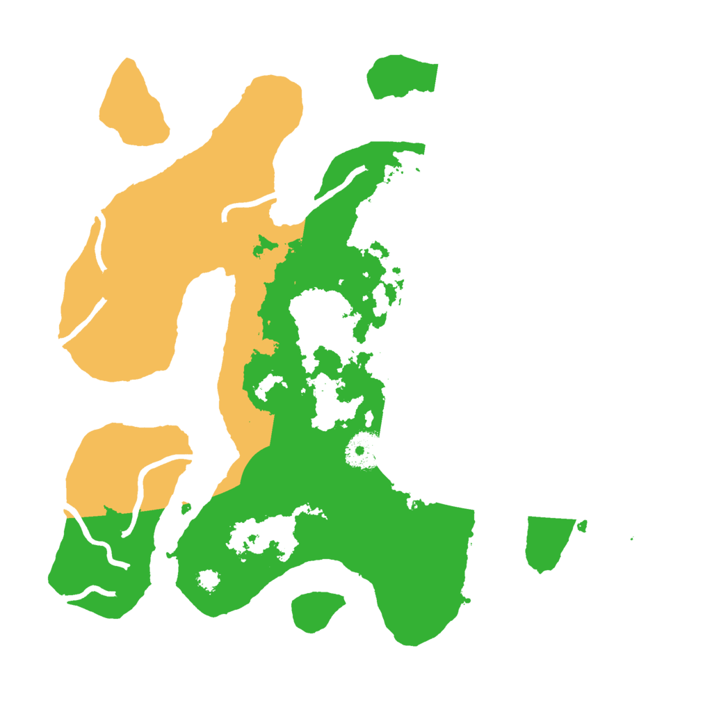 Biome Rust Map: Procedural Map, Size: 3000, Seed: 2053661580