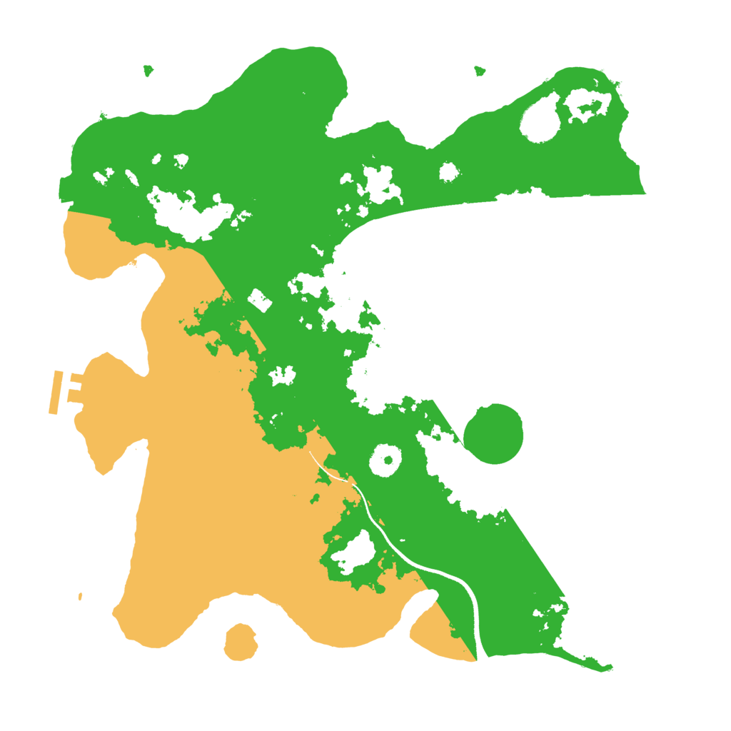 Biome Rust Map: Procedural Map, Size: 3400, Seed: 565