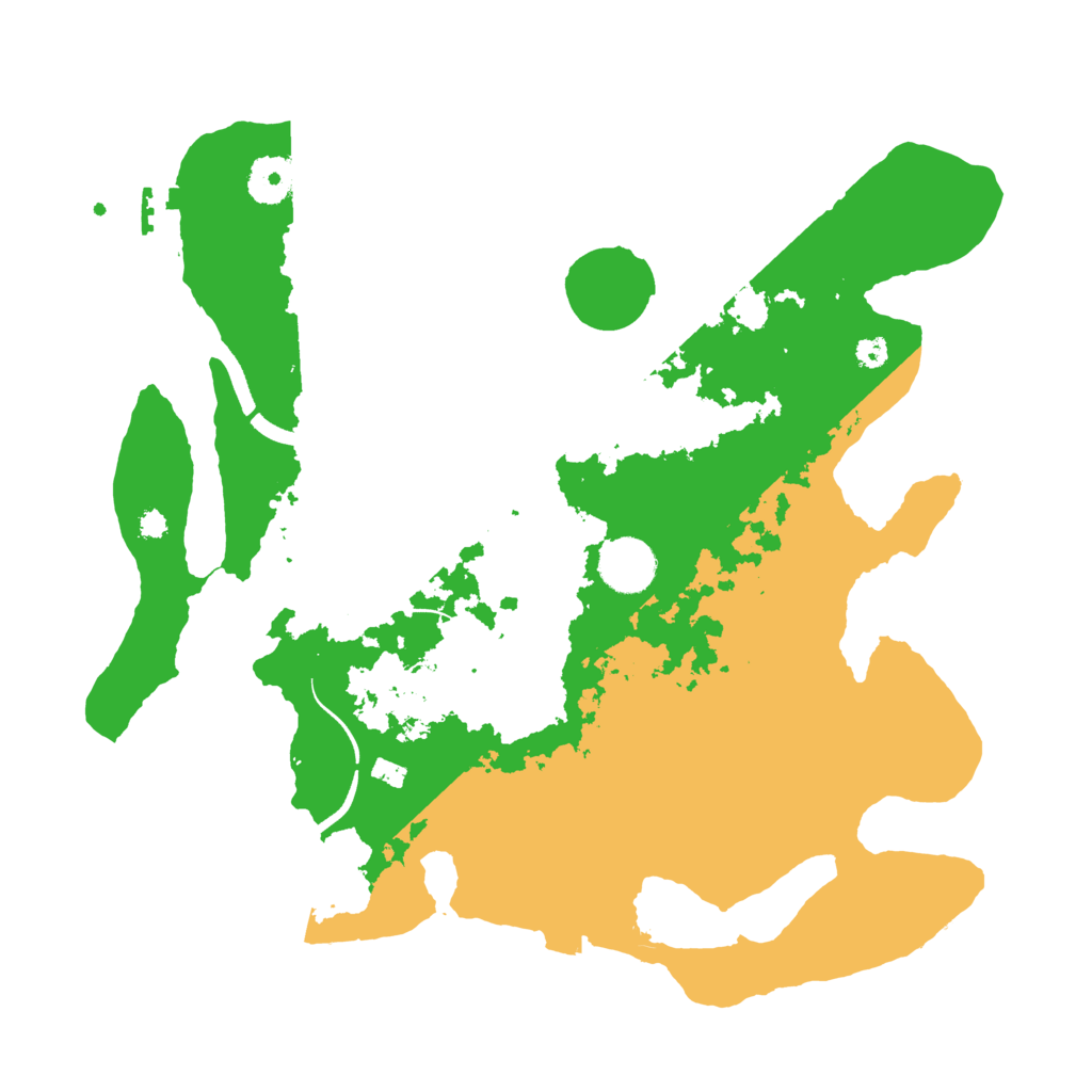 Biome Rust Map: Procedural Map, Size: 3500, Seed: 1647349679