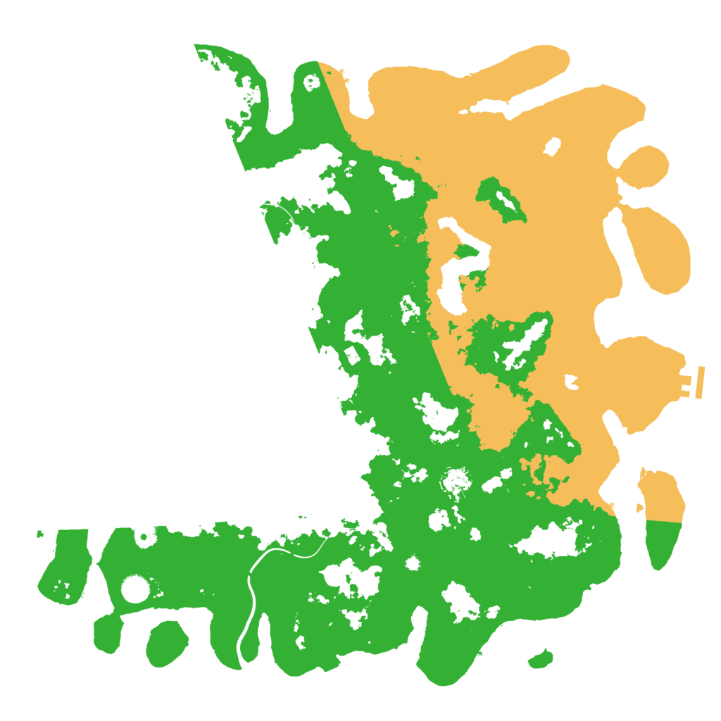 Biome Rust Map: Procedural Map, Size: 4500, Seed: 673861