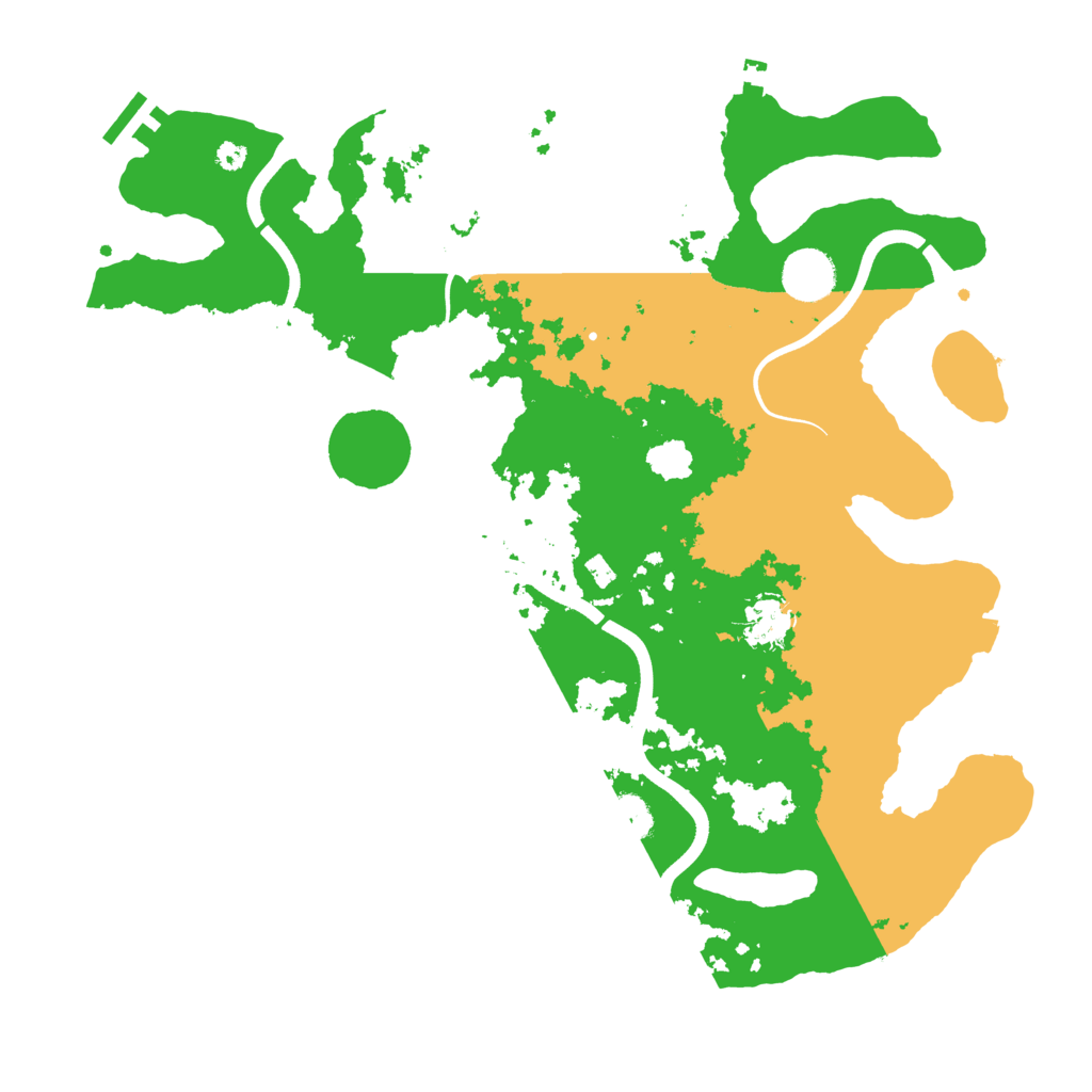 Biome Rust Map: Procedural Map, Size: 3750, Seed: 216257679