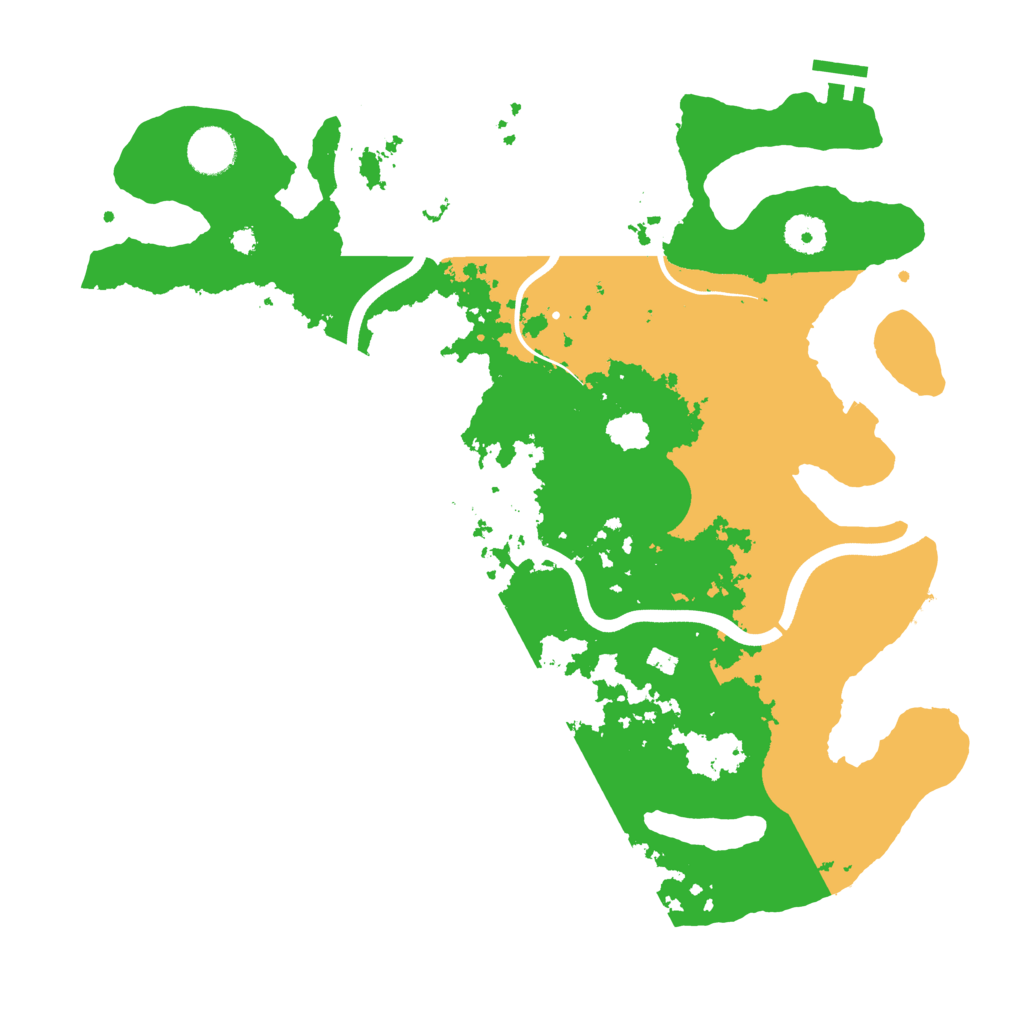 Biome Rust Map: Procedural Map, Size: 3750, Seed: 216257679