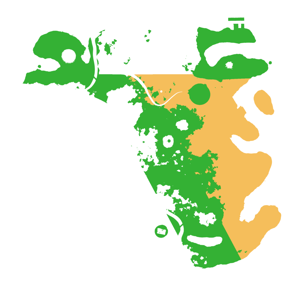 Biome Rust Map: Procedural Map, Size: 3750, Seed: 216257679
