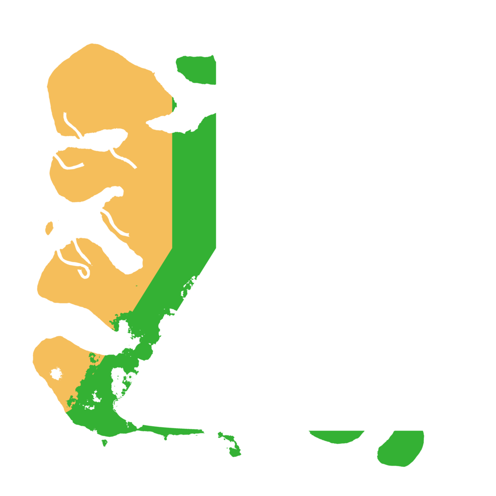 Biome Rust Map: Procedural Map, Size: 3800, Seed: 735625693