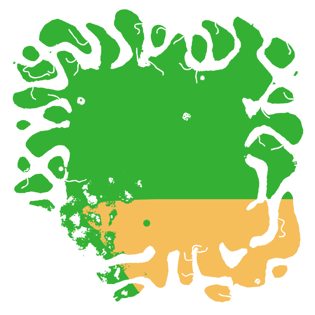 Biome Rust Map: Procedural Map, Size: 6000, Seed: 13243546