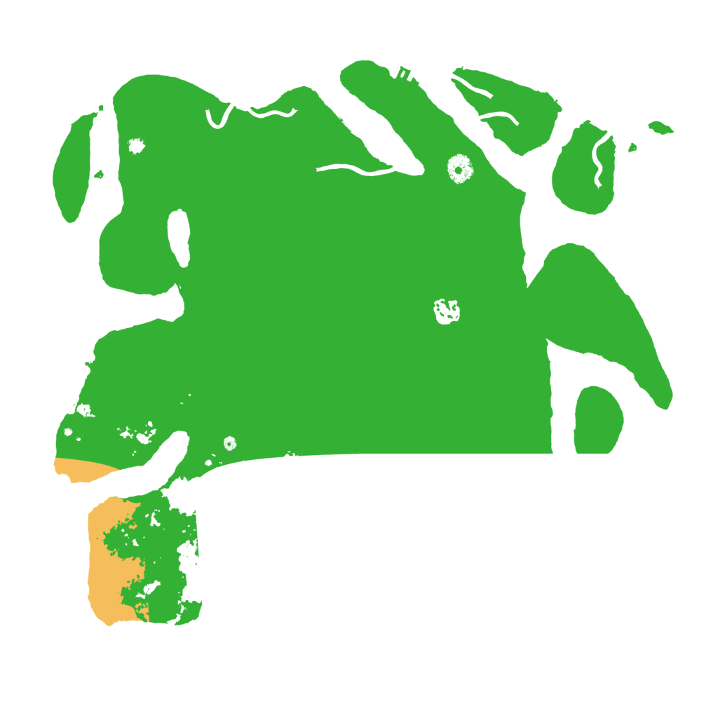 Biome Rust Map: Procedural Map, Size: 4000, Seed: 1230654309