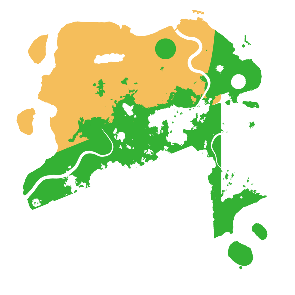 Biome Rust Map: Procedural Map, Size: 3750, Seed: 300672437