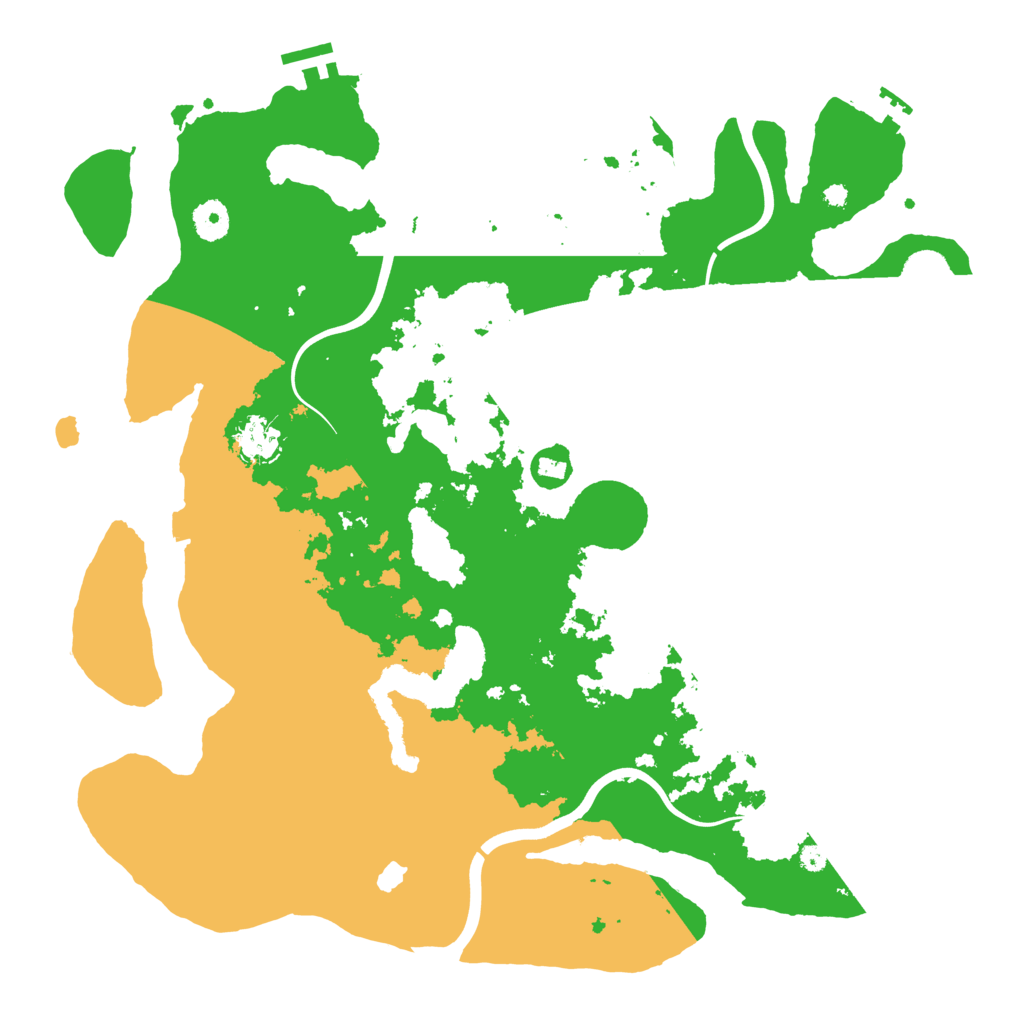 Biome Rust Map: Procedural Map, Size: 4000, Seed: 620248036