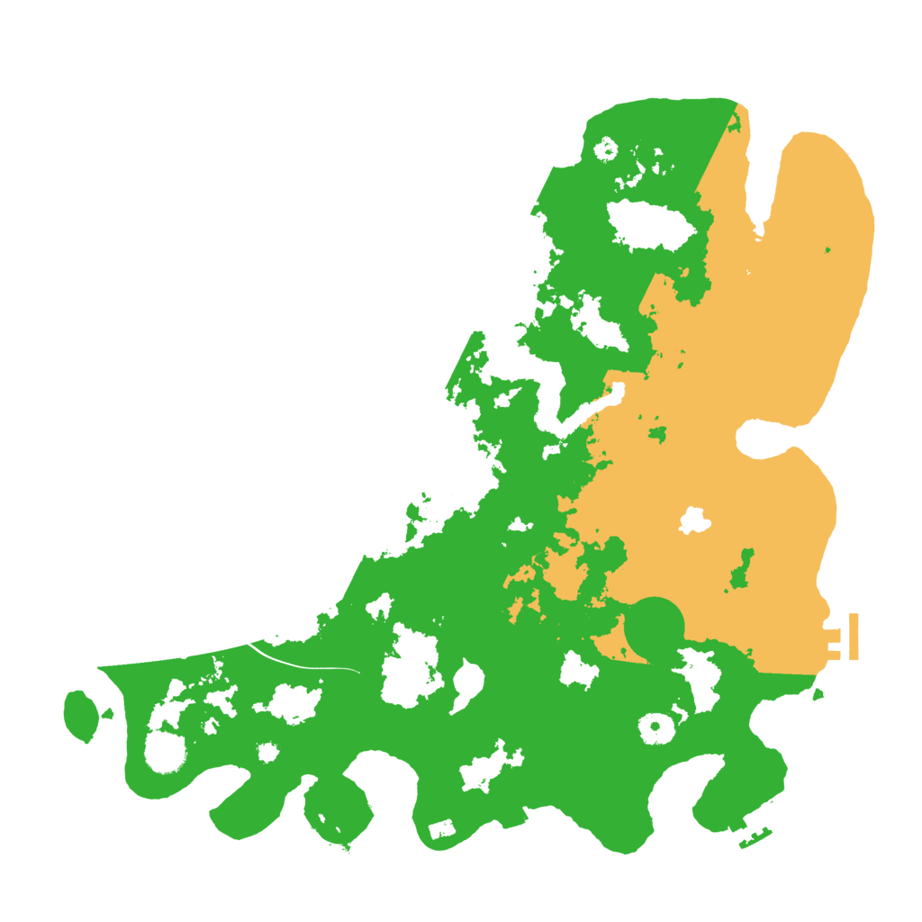 Biome Rust Map: Procedural Map, Size: 4000, Seed: 245878471