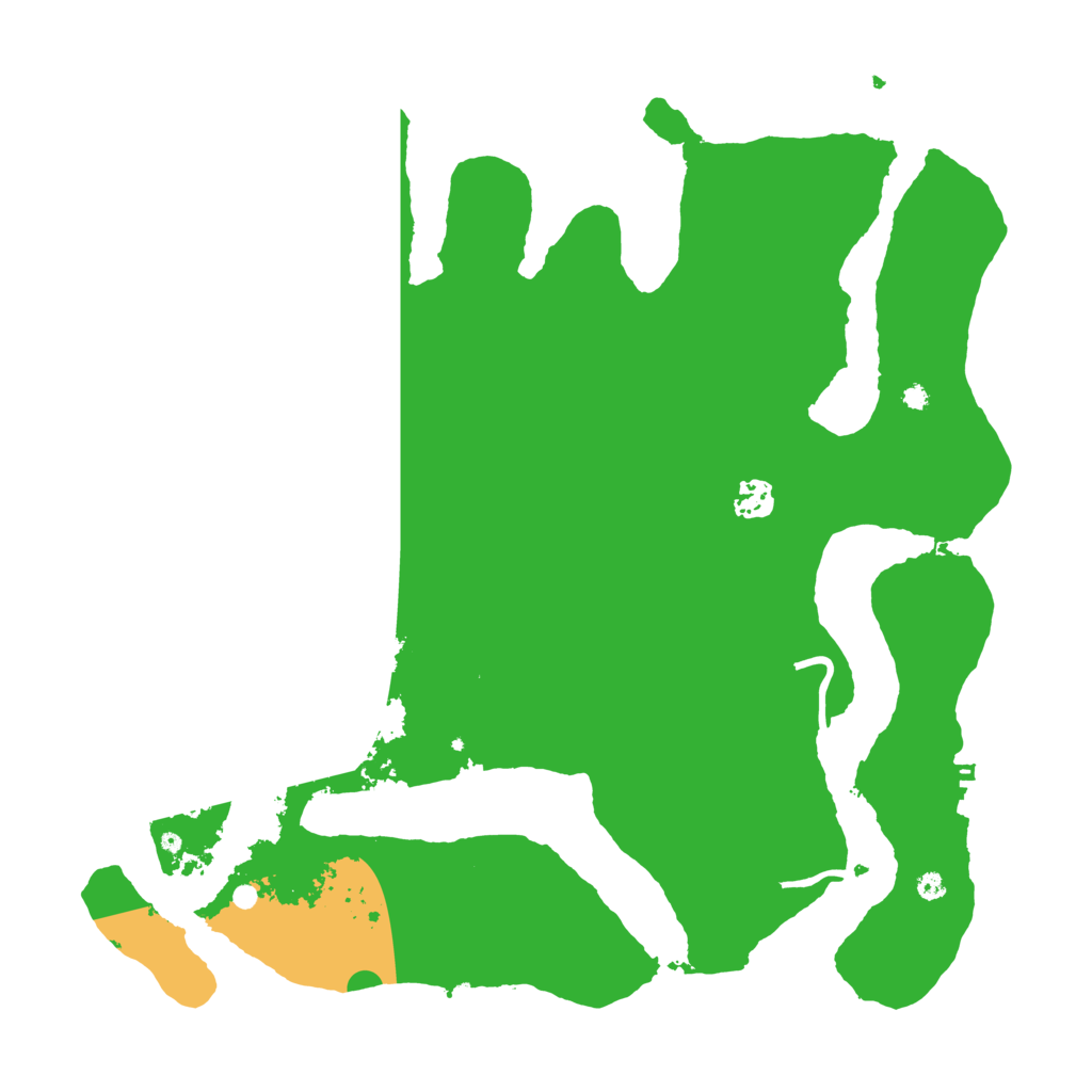 Biome Rust Map: Procedural Map, Size: 4000, Seed: 52310