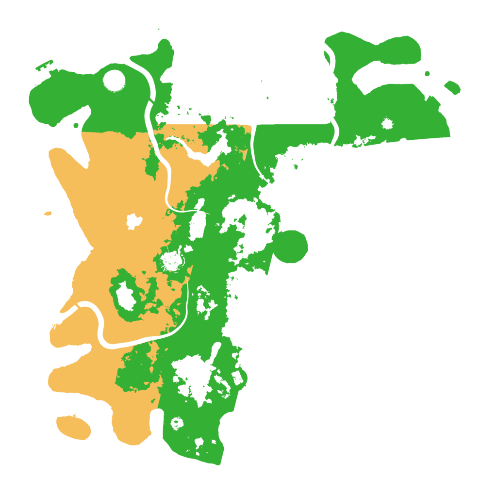 Biome Rust Map: Procedural Map, Size: 4000, Seed: 6419