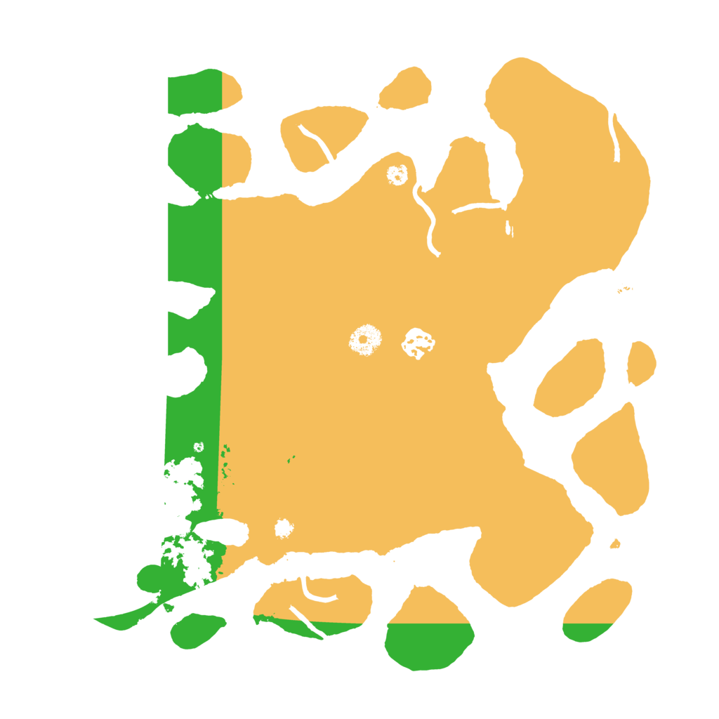 Biome Rust Map: Procedural Map, Size: 3500, Seed: 54513257