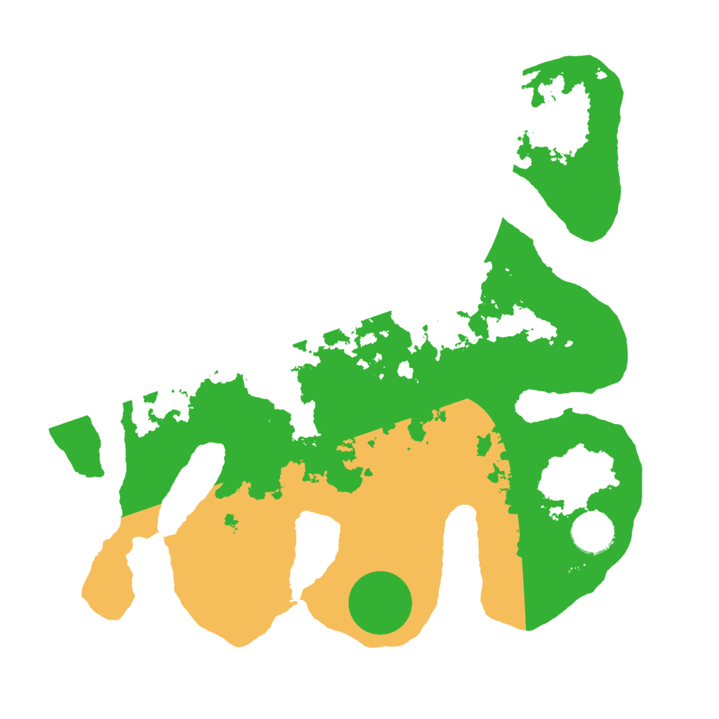 Biome Rust Map: Barren, Size: 3000, Seed: 495169640