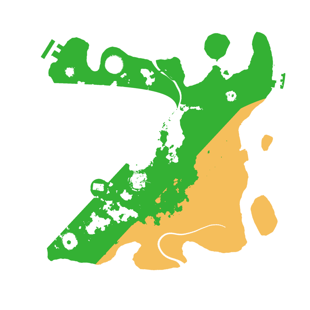 Biome Rust Map: Procedural Map, Size: 3000, Seed: 524535160