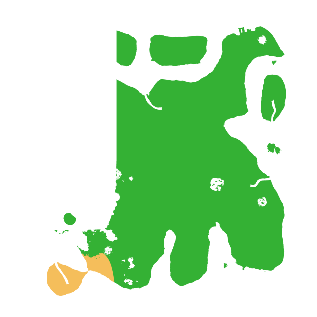 Biome Rust Map: Procedural Map, Size: 3500, Seed: 1963002