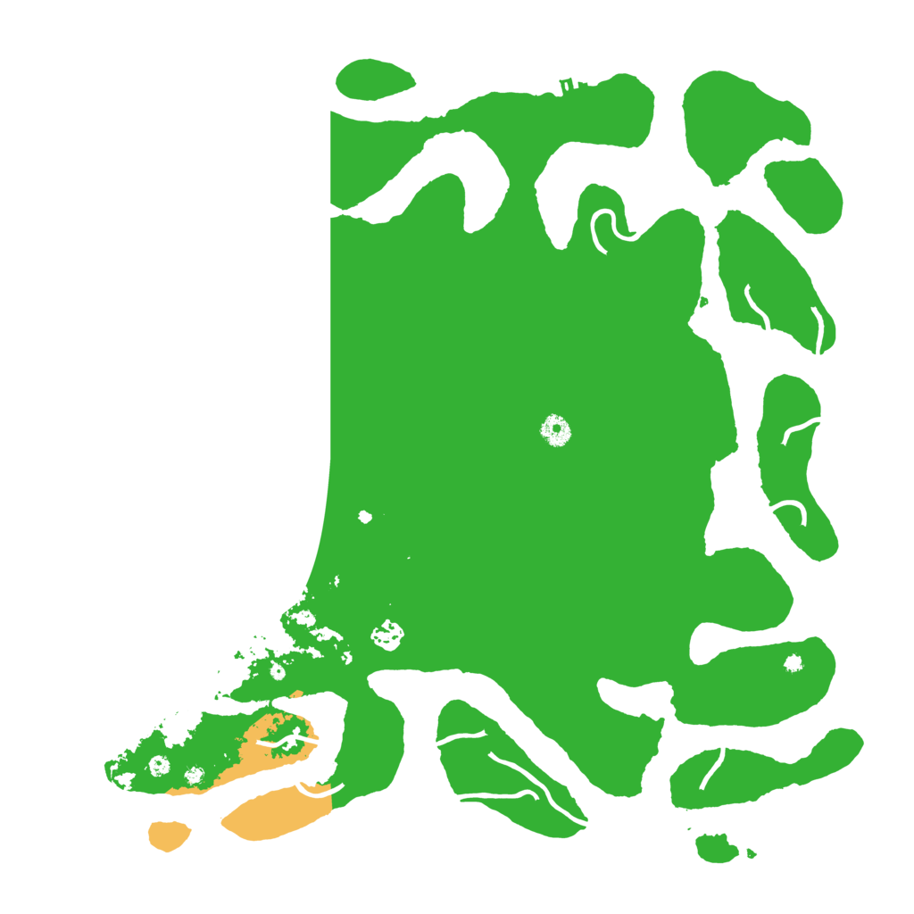 Biome Rust Map: Procedural Map, Size: 4500, Seed: 860962661