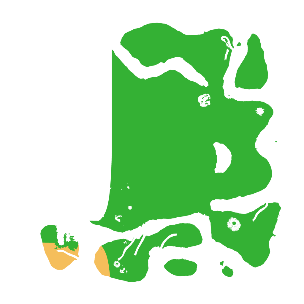 Biome Rust Map: Procedural Map, Size: 3500, Seed: 194742589