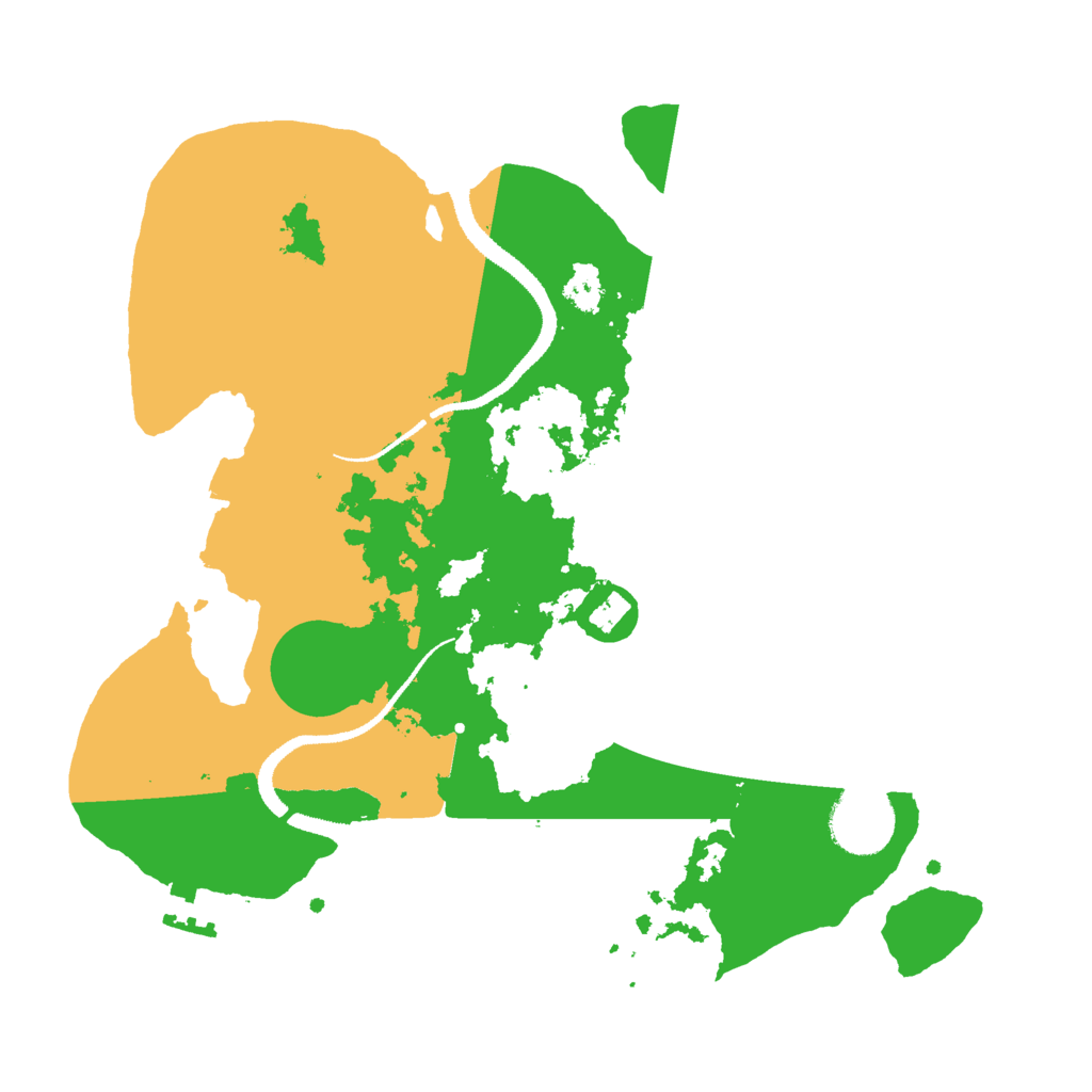Biome Rust Map: Procedural Map, Size: 3000, Seed: 987456344