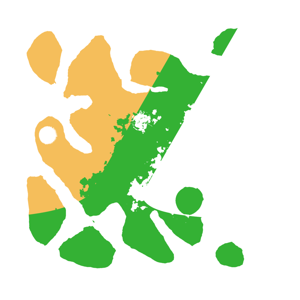 Biome Rust Map: Barren, Size: 3000, Seed: 98