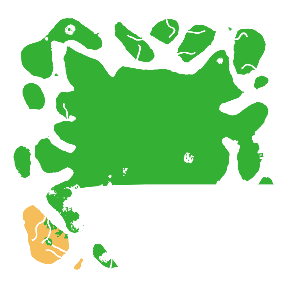 Biome Rust Map: Procedural Map, Size: 4250, Seed: 833489