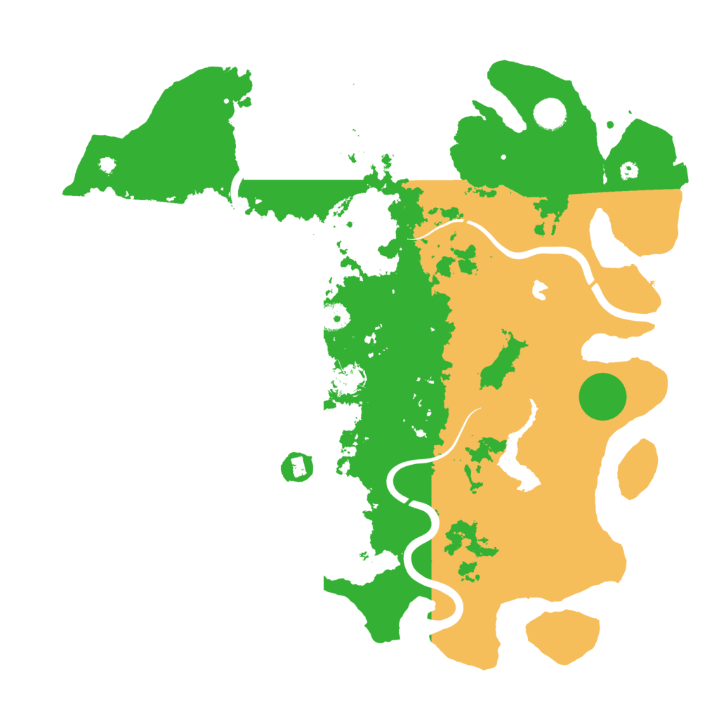 Biome Rust Map: Procedural Map, Size: 4000, Seed: 3945173