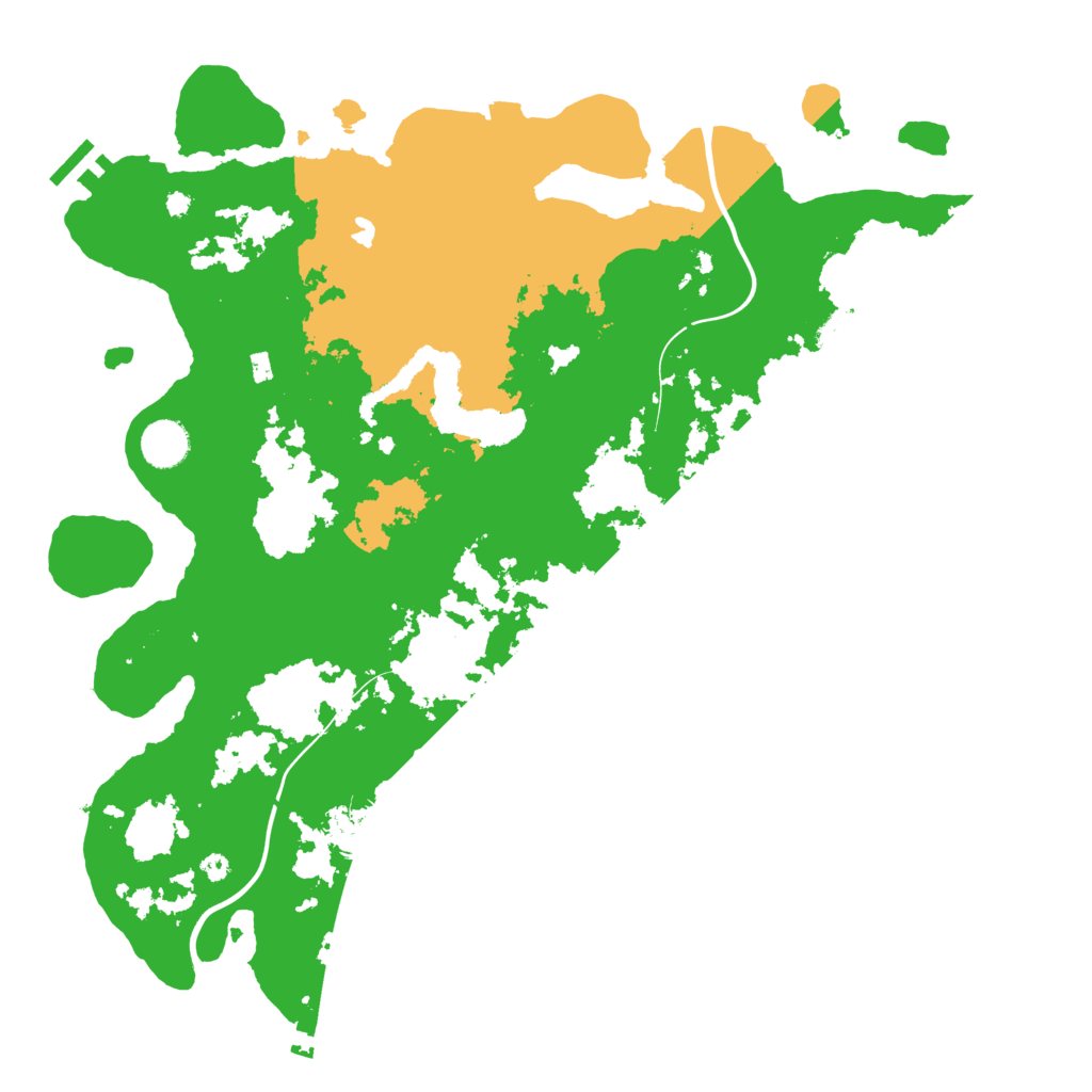 Biome Rust Map: Procedural Map, Size: 4000, Seed: 265454144