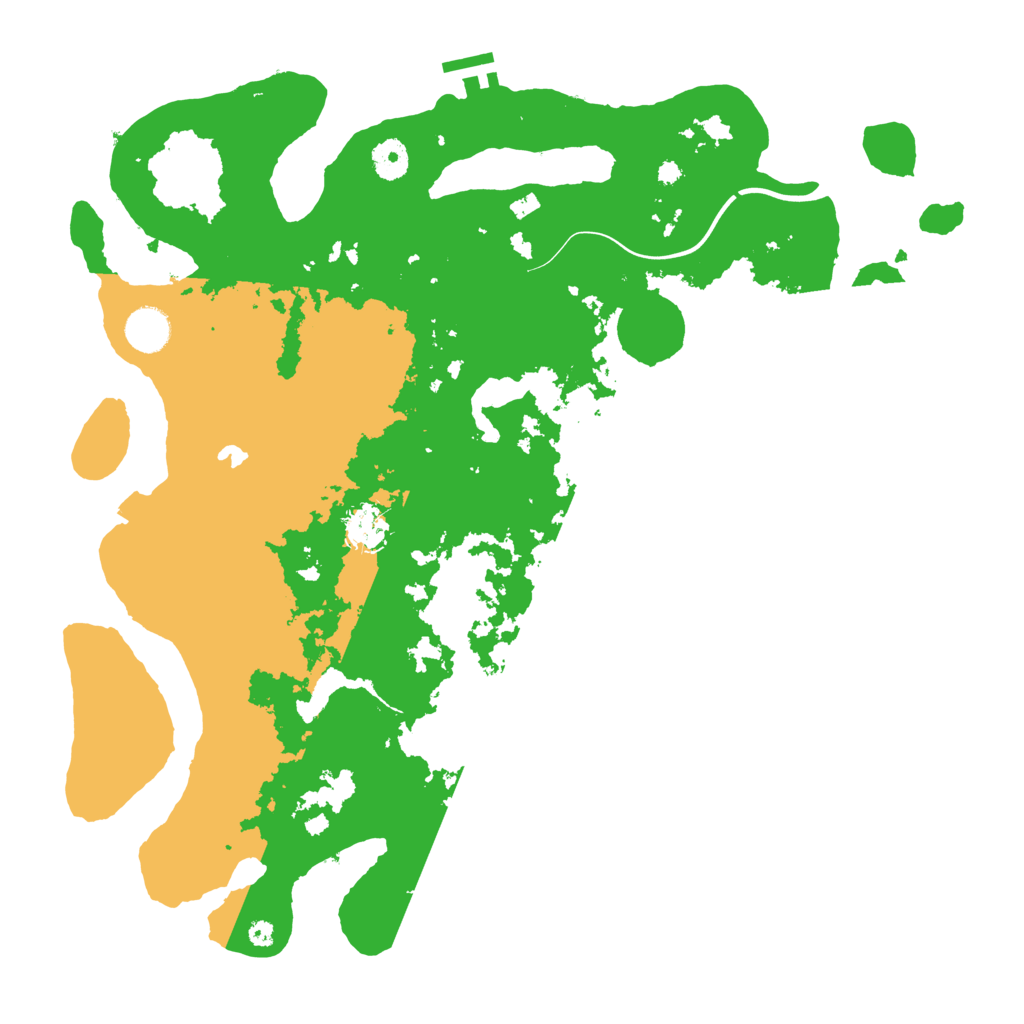 Biome Rust Map: Procedural Map, Size: 4000, Seed: 2506