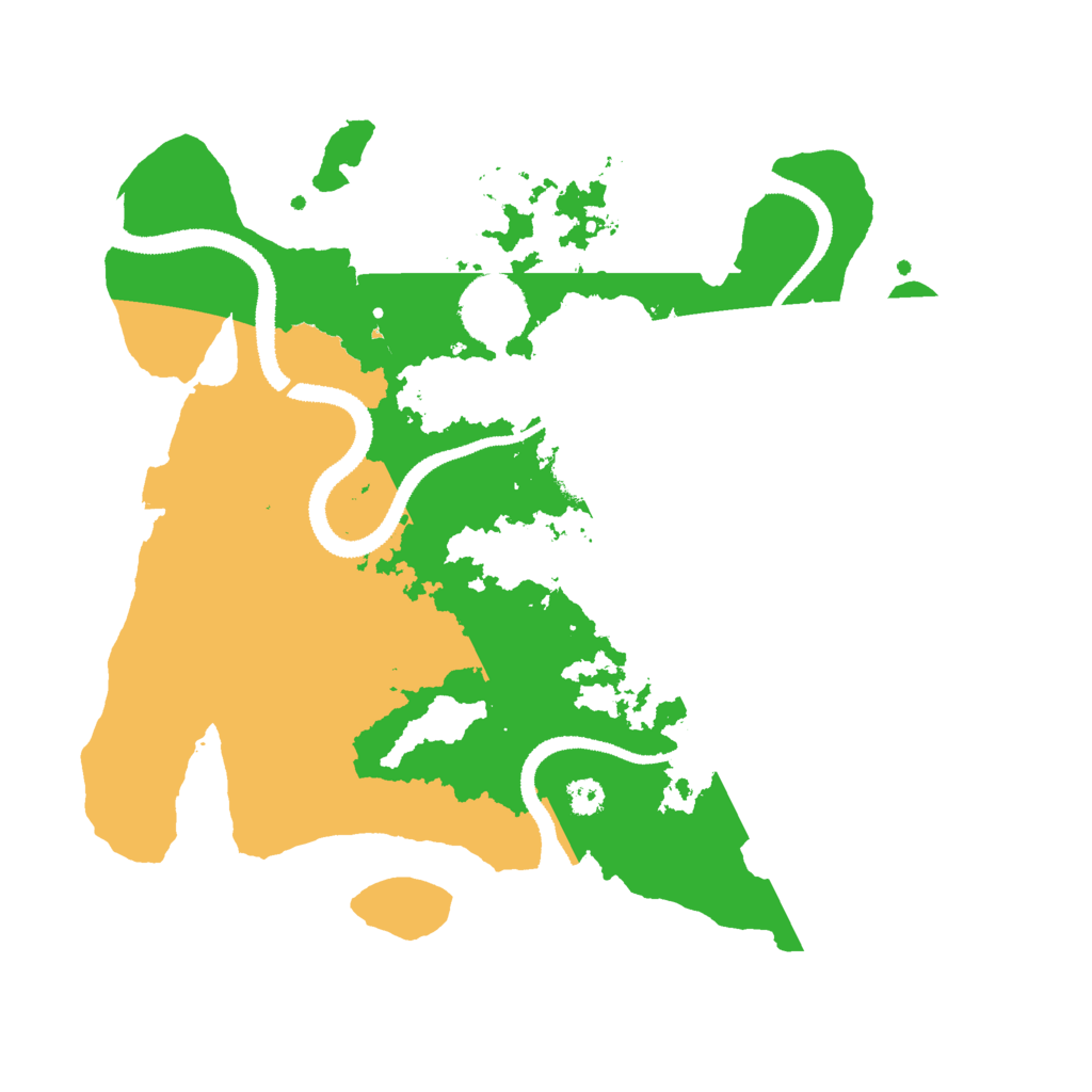 Biome Rust Map: Procedural Map, Size: 3000, Seed: 1612195863