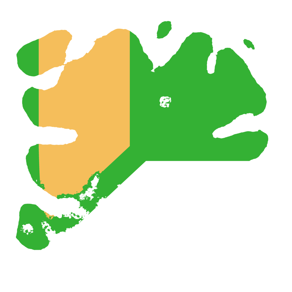 Biome Rust Map: Barren, Size: 3700, Seed: 382400661