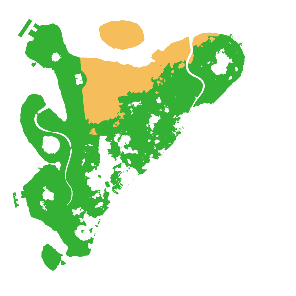 Biome Rust Map: Procedural Map, Size: 3000, Seed: 1795002277