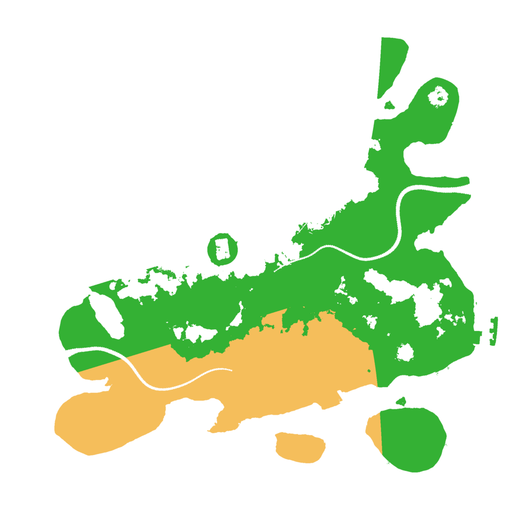 Biome Rust Map: Procedural Map, Size: 2750, Seed: 888