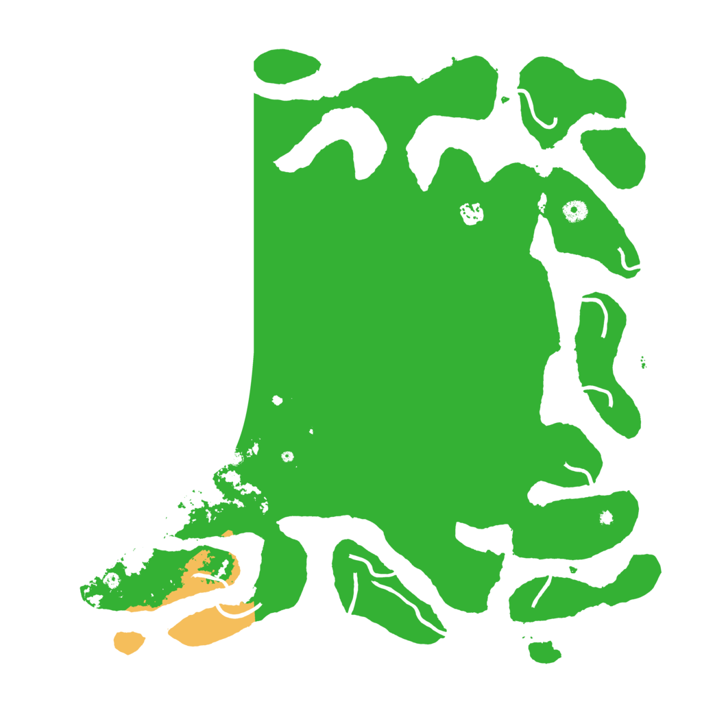 Biome Rust Map: Procedural Map, Size: 4550, Seed: 860962661