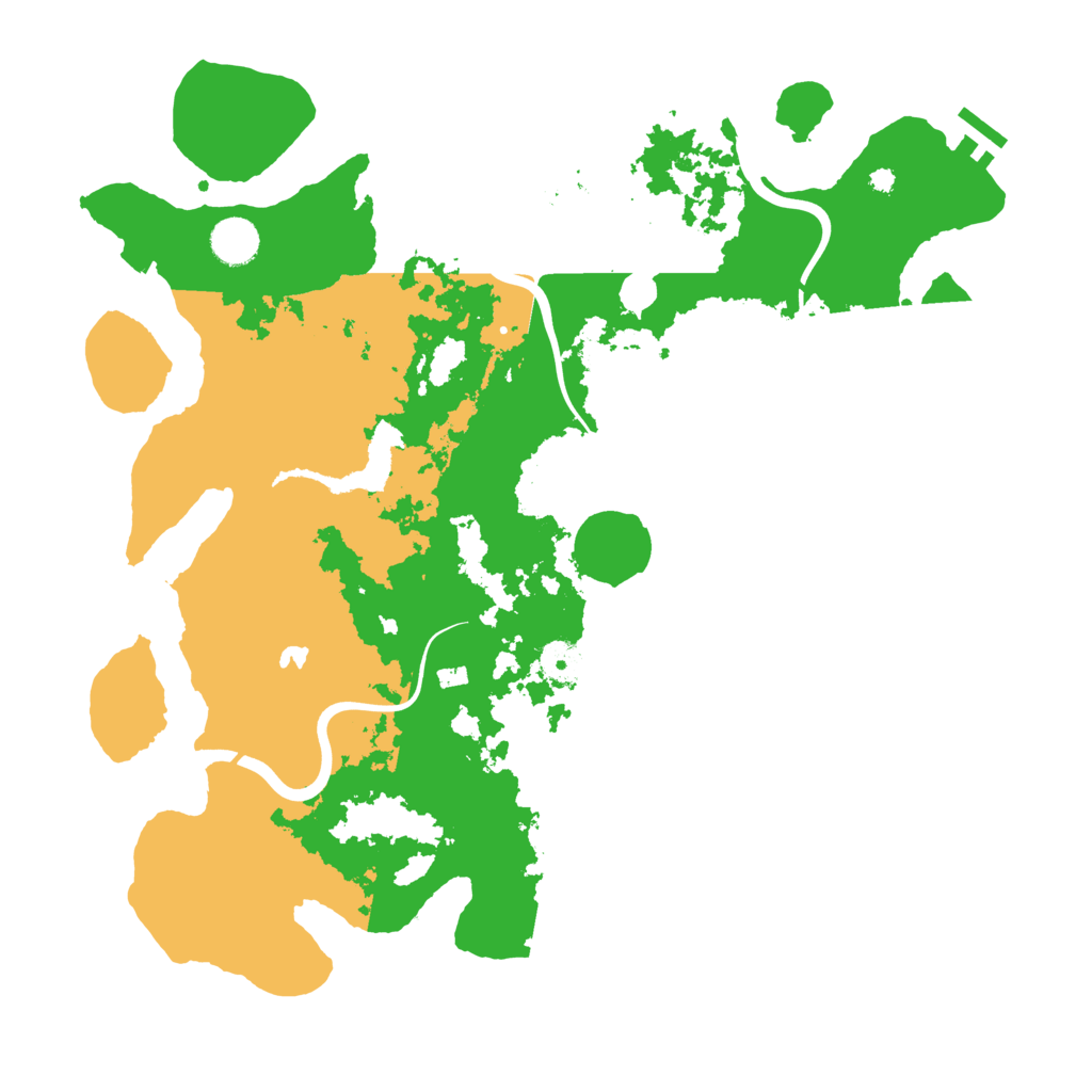 Biome Rust Map: Procedural Map, Size: 4000, Seed: 8675310