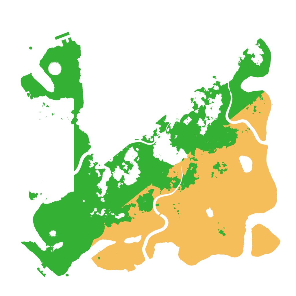 Biome Rust Map: Procedural Map, Size: 4000, Seed: 900919880