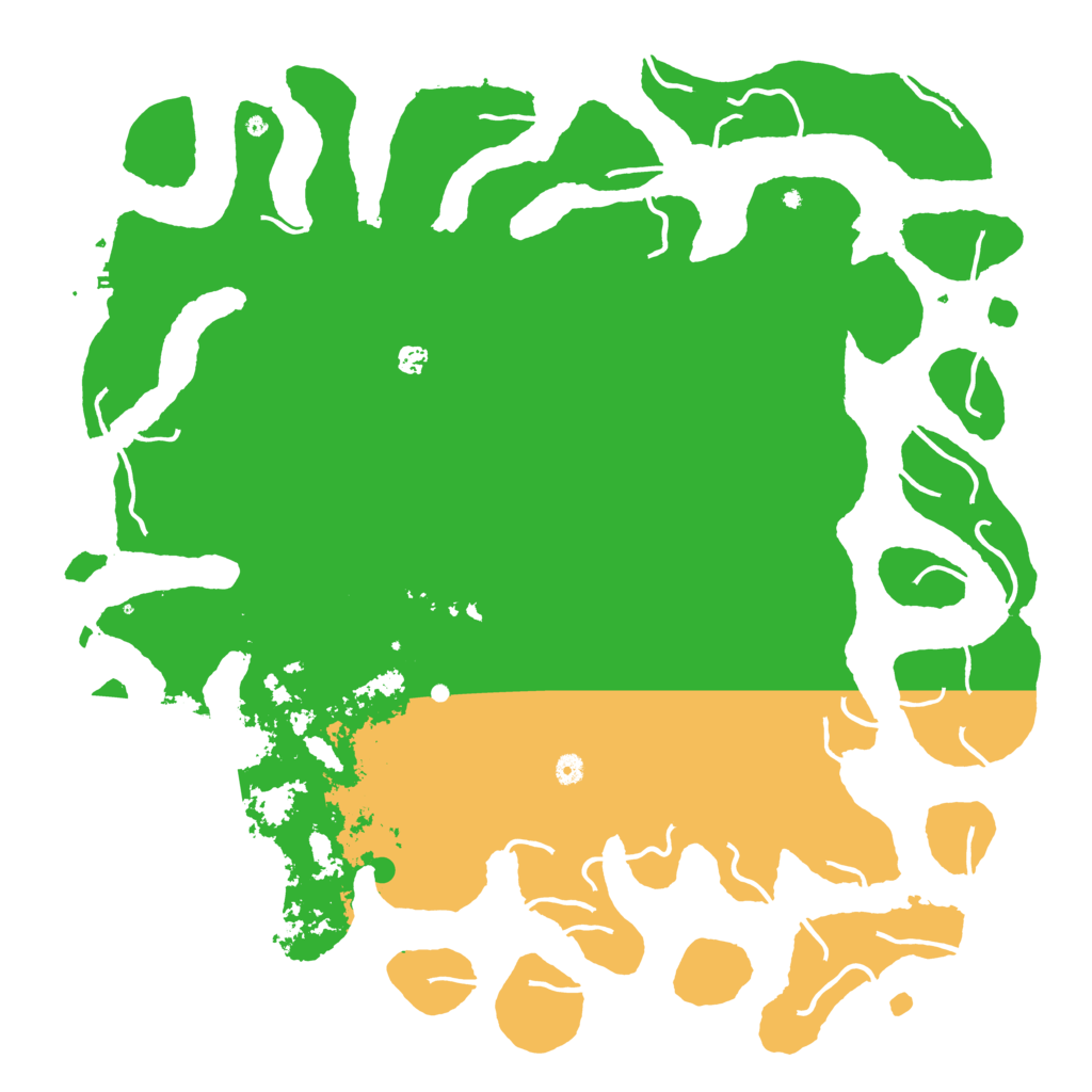 Biome Rust Map: Procedural Map, Size: 5500, Seed: 18745