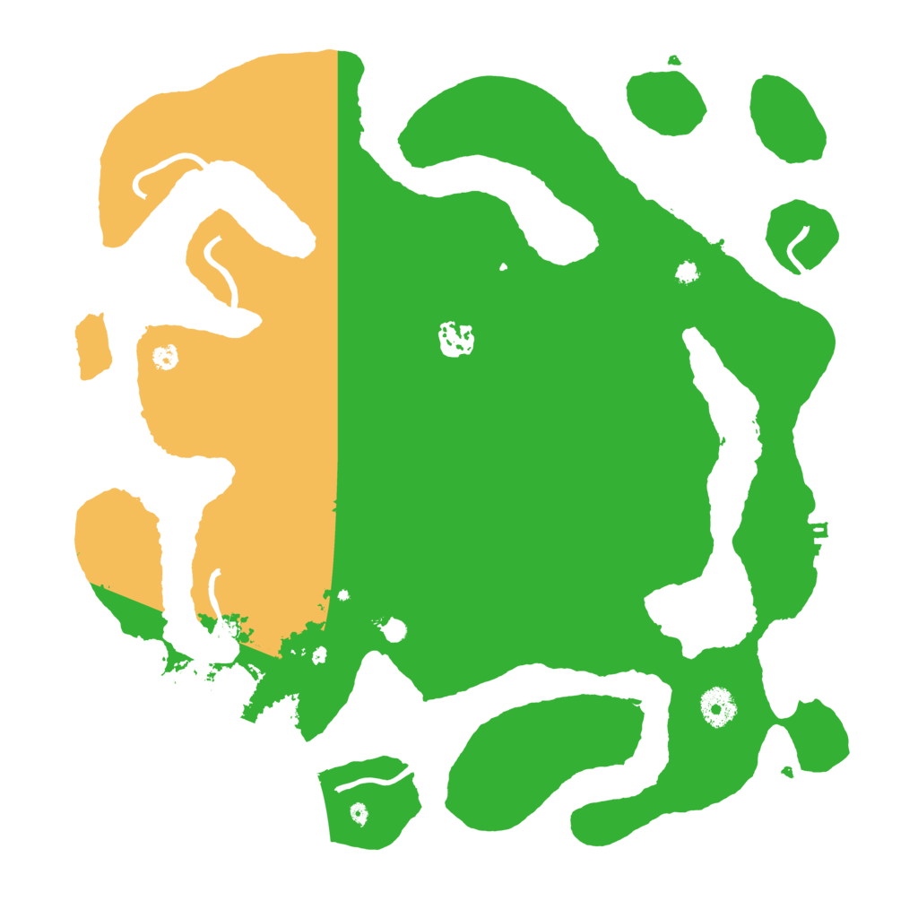 Biome Rust Map: Procedural Map, Size: 3700, Seed: 2096598378