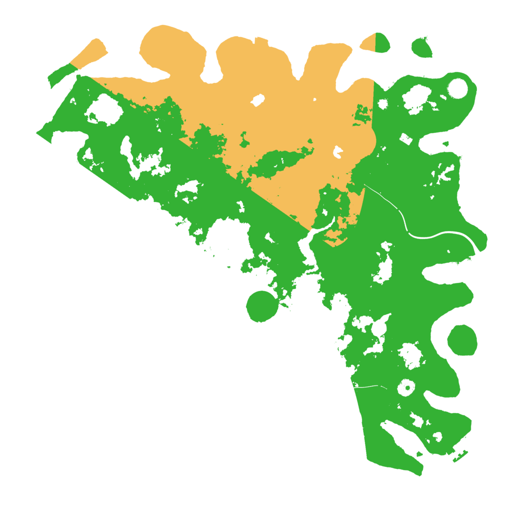 Biome Rust Map: Procedural Map, Size: 4500, Seed: 1804691407