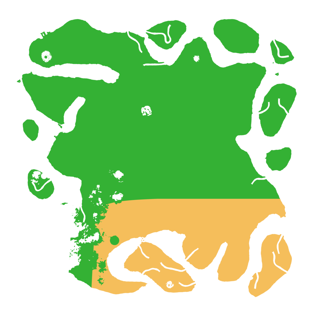 Biome Rust Map: Procedural Map, Size: 4500, Seed: 72305