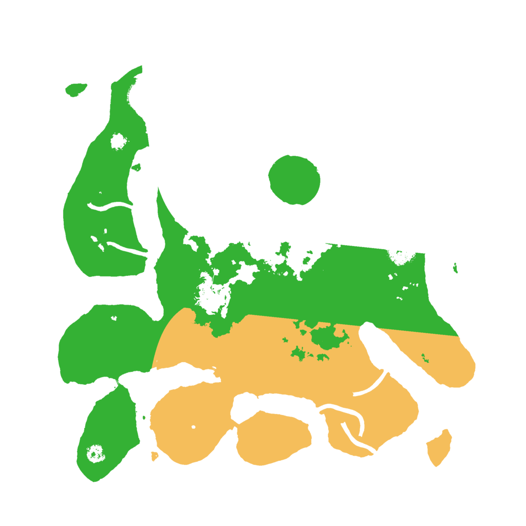 Biome Rust Map: Procedural Map, Size: 3000, Seed: 992232