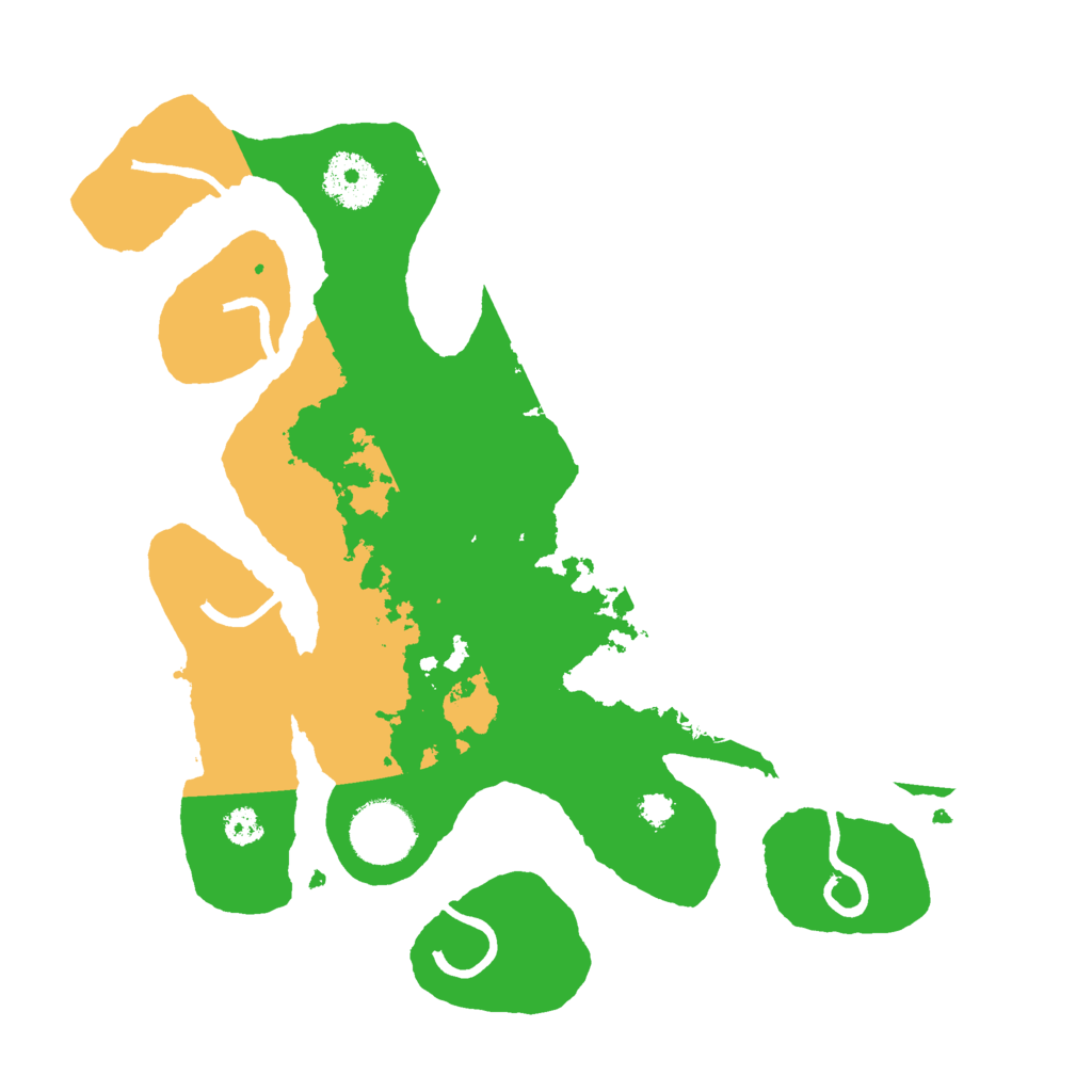 Biome Rust Map: Procedural Map, Size: 3000, Seed: 265777