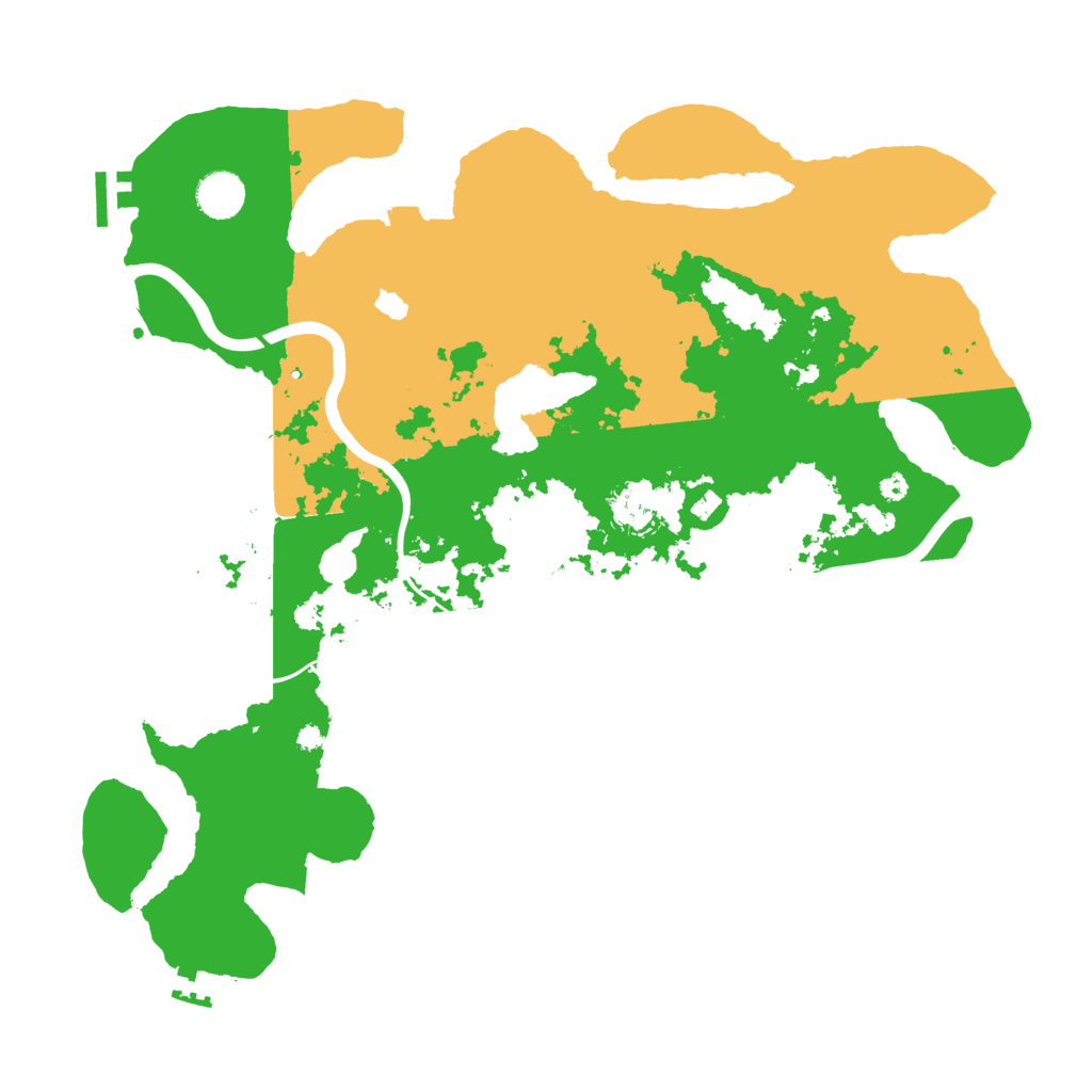 Biome Rust Map: Procedural Map, Size: 4000, Seed: 124493768
