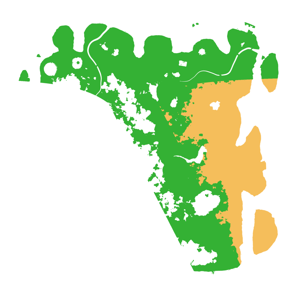 Biome Rust Map: Procedural Map, Size: 4000, Seed: 194285
