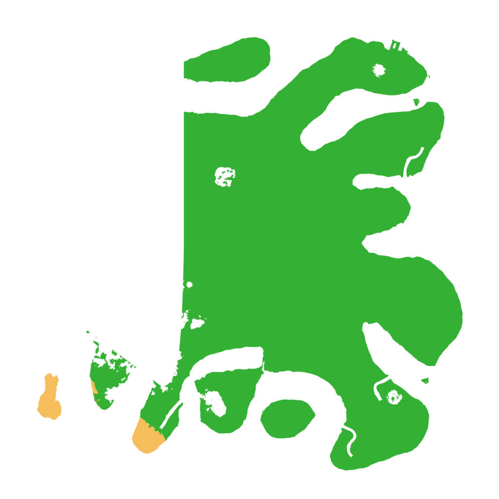 Biome Rust Map: Procedural Map, Size: 3600, Seed: 929