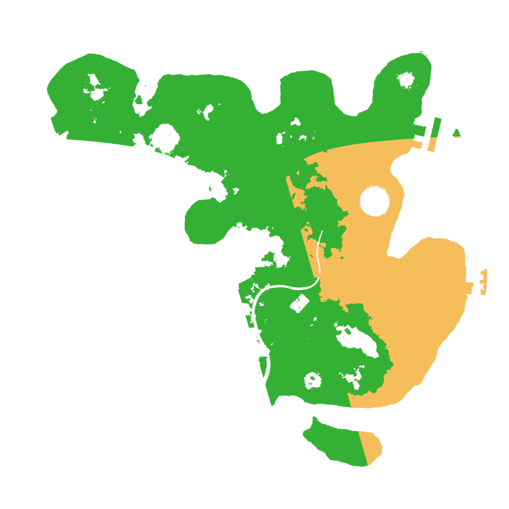 Biome Rust Map: Procedural Map, Size: 3000, Seed: 1778288114