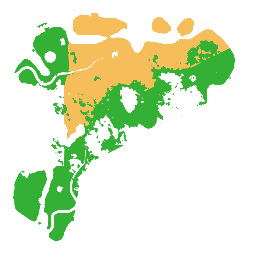 Biome Rust Map: Procedural Map, Size: 4000, Seed: 167948770